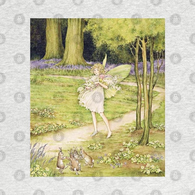 Fairy Gathering Flowers - Ida Rentoul Outhwaite by forgottenbeauty